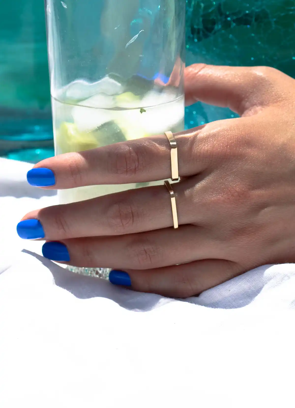 انگشتر مربع ۱ میل