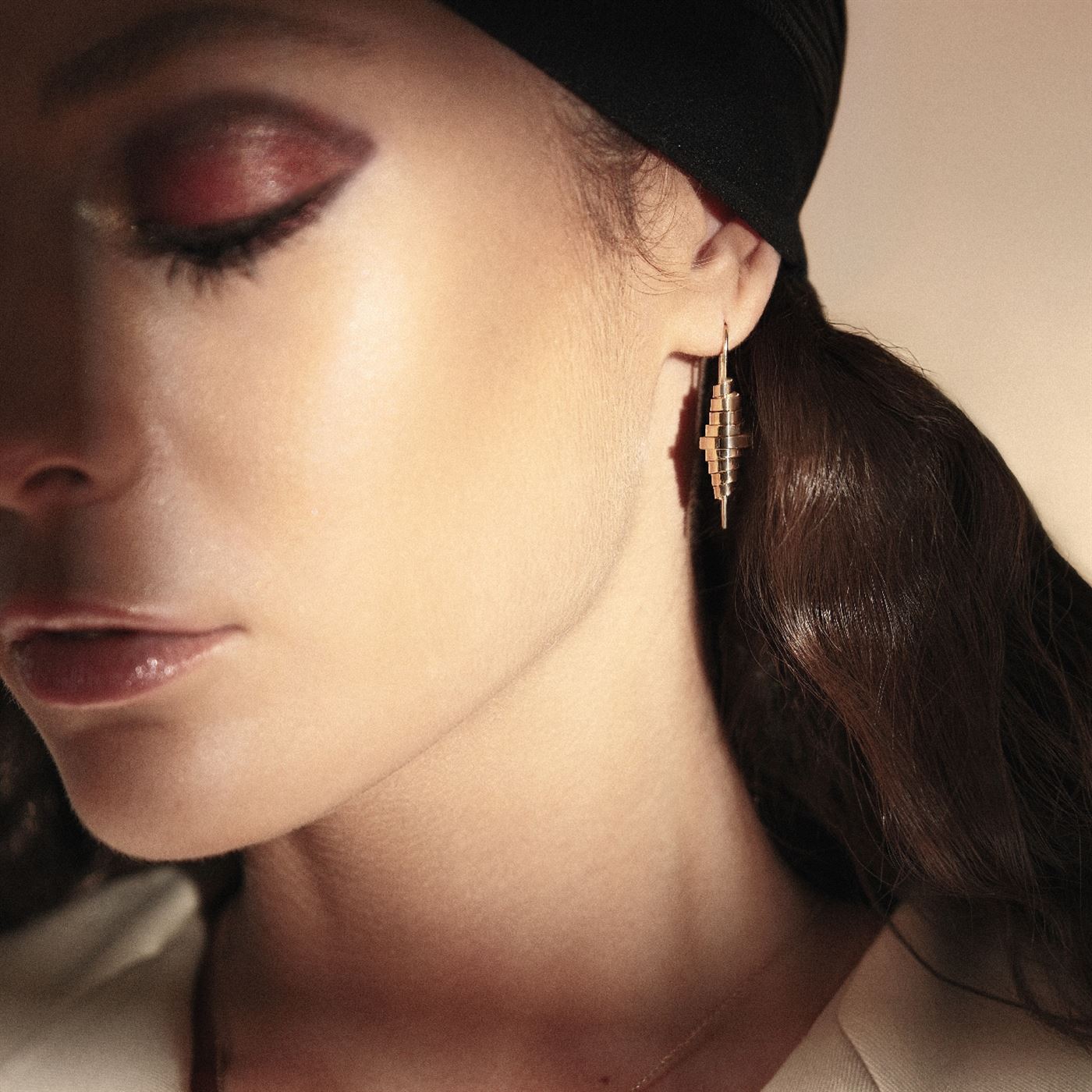 گوشواره گیسو عصایی