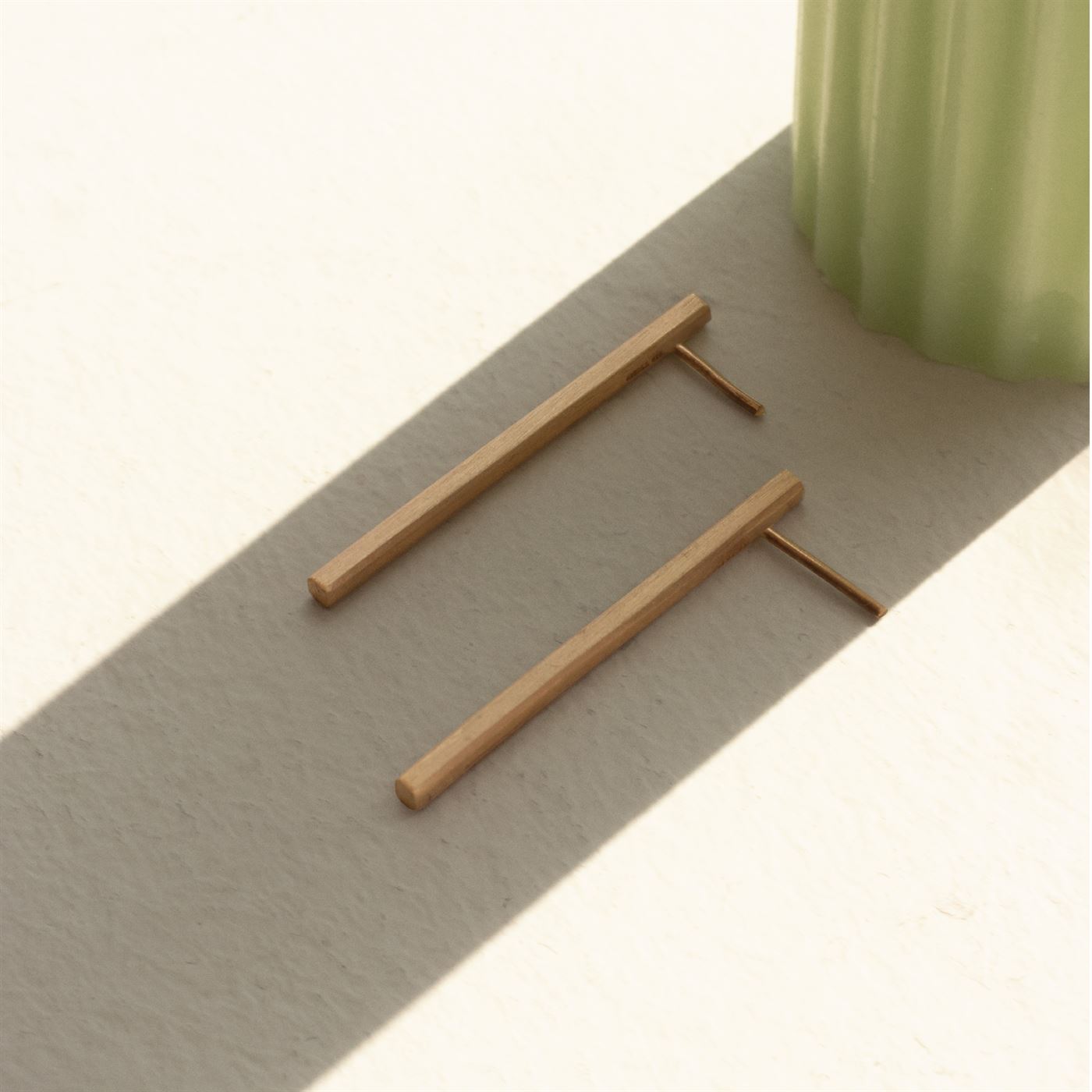 گوشواره میله 4 گوش