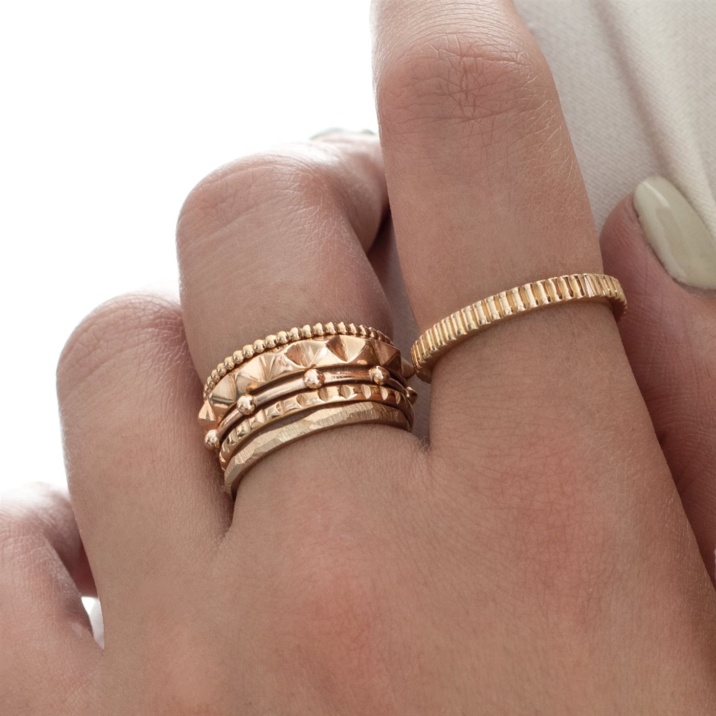 انگشتر چرخ دنده ریز