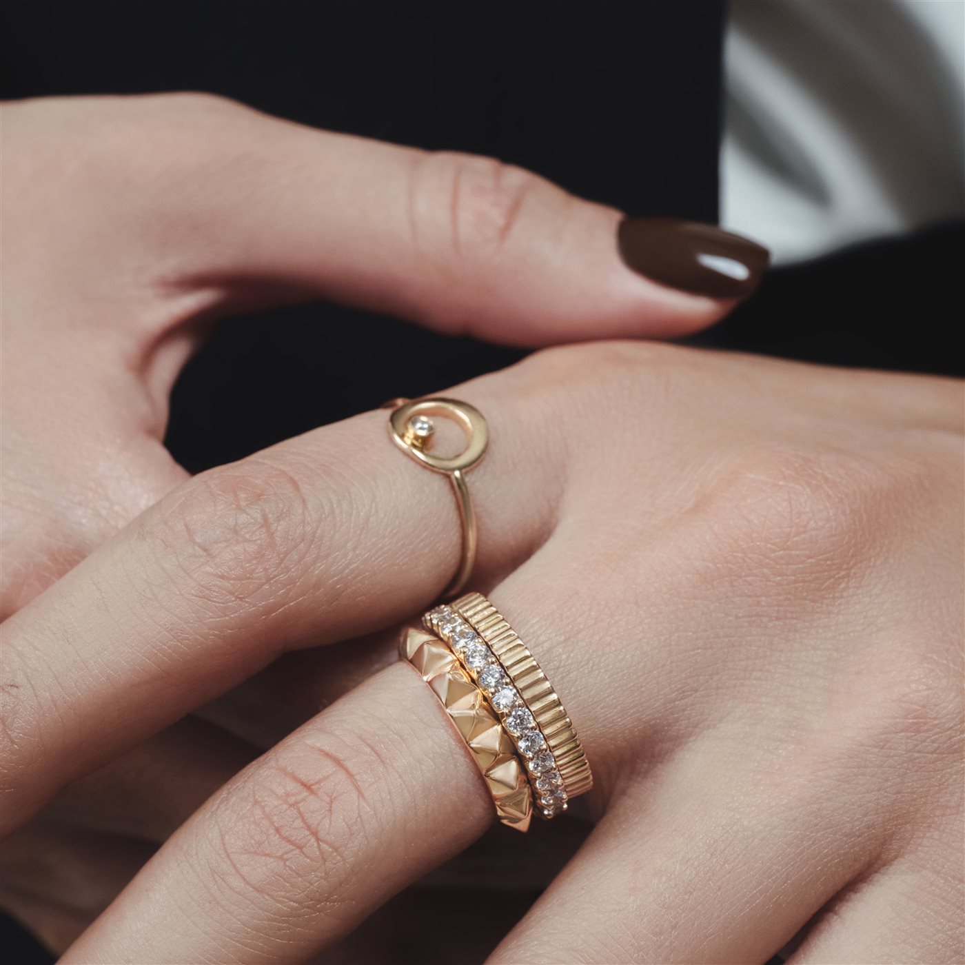 انگشتر چرخ دنده تیز