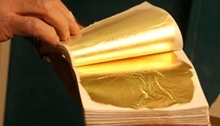 متریال ورقه های طلا